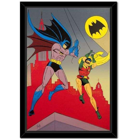 Batman and Robin by Bob Kane