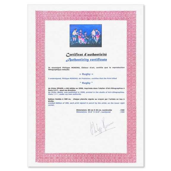 Rugby by Victor Spahn