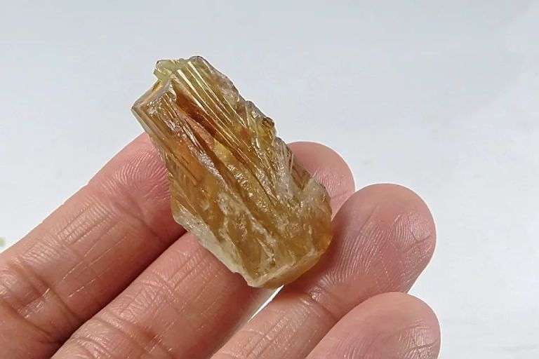 Tremendous 48ct uncut golden Citrine