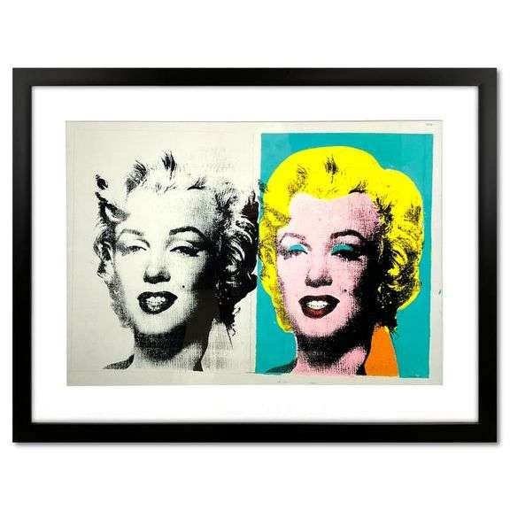 Double Marilyn by Andy Warhol