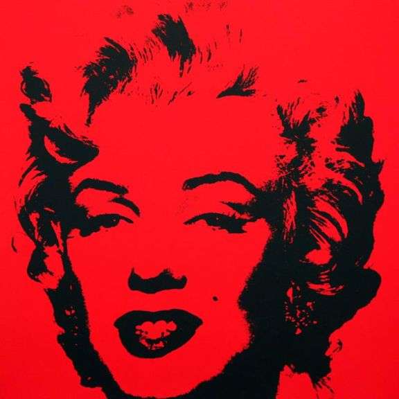 Golden Marilyn 11.43 by Andy Warhol