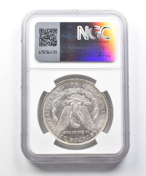 MS61 1883-O Morgan Silver Dollar NGC Great Contrast