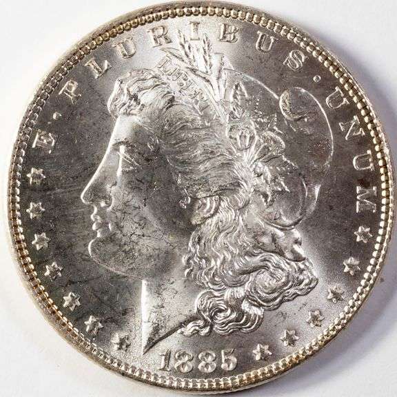 1882 BU Morgan Dollar