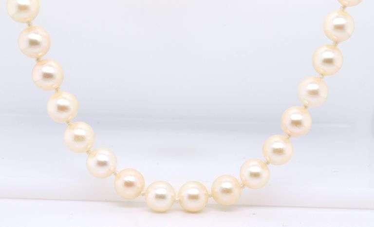 6-6.5mm Akoya pearl necklace