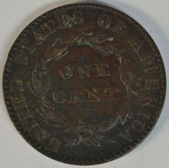 Attractive 1827 Coronet Head Large Cent in VF
