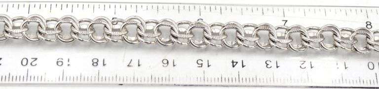 Group lot of 6 Vintage 925 sterling silver bracelets