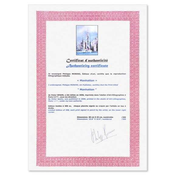 Manhattan by Victor Spahn