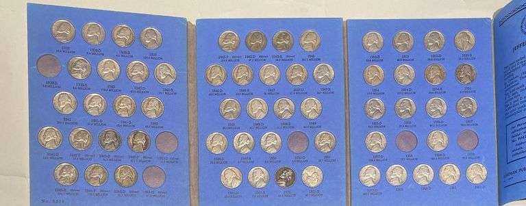 Jefferson Nickels 1938-1962 Complete