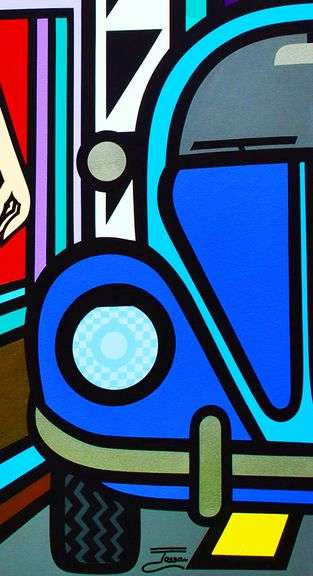 Bright, Fun And Playful Piece By Jozza