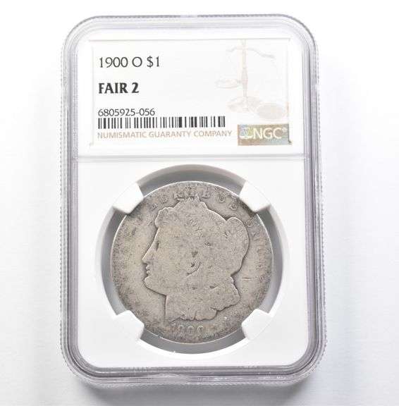 1900-O Morgan Silver Dollar Fair 2 NGC Lowball