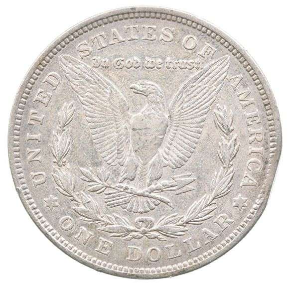 1921 Morgan Silver Dollar Clipped Planchet ERROR