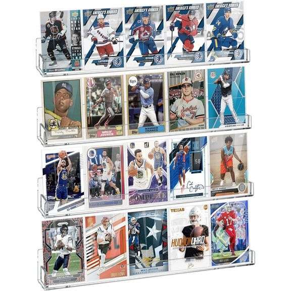 Card Collectors Protective Display Shelf