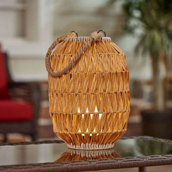 Specialty Rattan Lantern