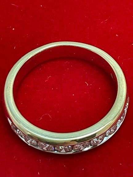 CERTIFIED BRAND NEW 14K GOLD DIAMOND BAND