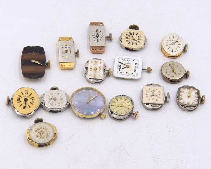 Various watch movements