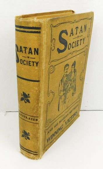 1903 Satan in Society Antique Book