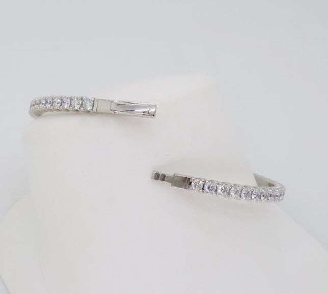 4.27CTW Diamond Flex Bangle Bracelet