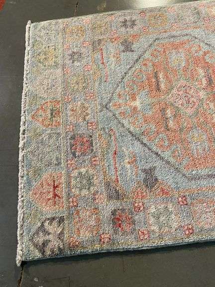 EXQUISITE OUSHAK RUNNER 2'.10"x14'.2"