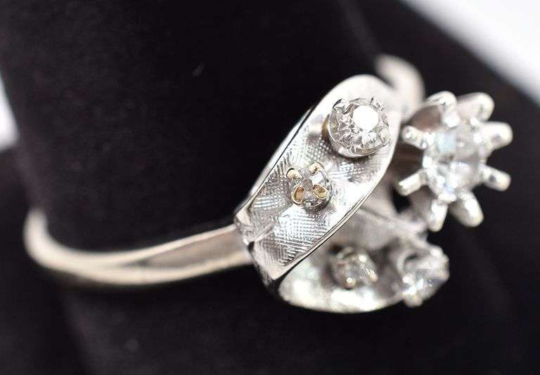 Angelic 14K White Gold Diamond Ring