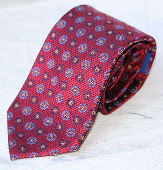 Fine Quality Italian Hand Made Silk Tie By Galante