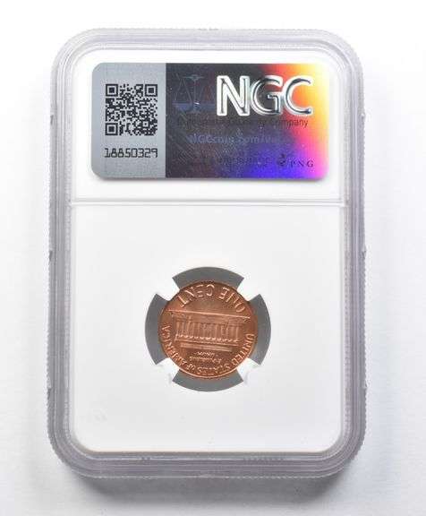 MS65 RD 1970-S Small Date Lincoln Memorial Cent NGC