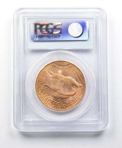 MS64 1911-D $20 Saint-Gaudens Gold Double Eagle PCGS