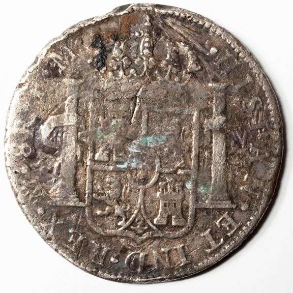 Shipwreck Effect 1791 Mexico 8 Reales