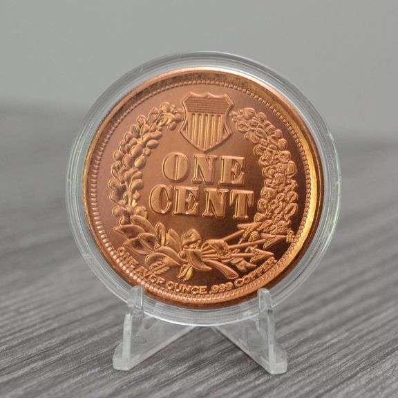 Limited 1856 American Eagle 99.9% Copper
