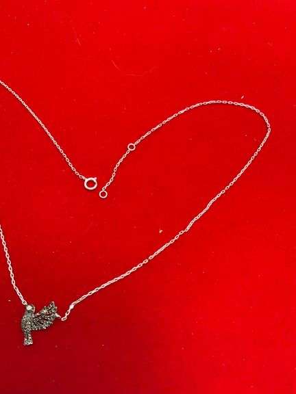 BRAND NEW 14K WHITE GOLD DIAMOND NECKLACE