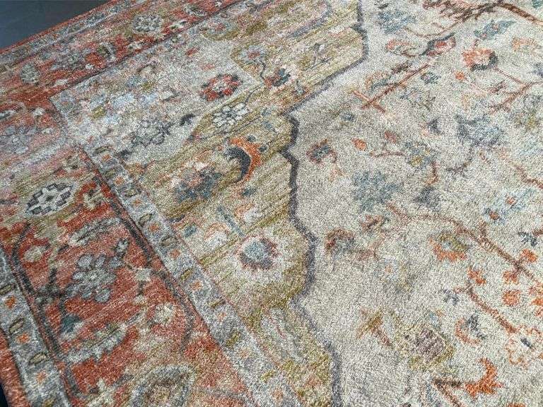 Super Soft Silky Feel Traditional Vintage  Rug 8x10