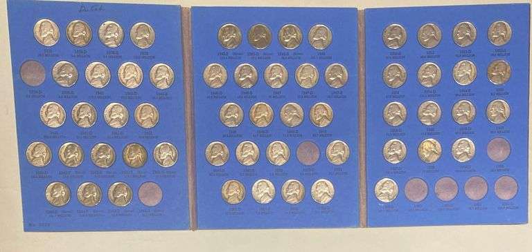 Jefferson Nickels 1938-1958 Complete