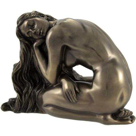 Resting Princess Bronze Sculpture