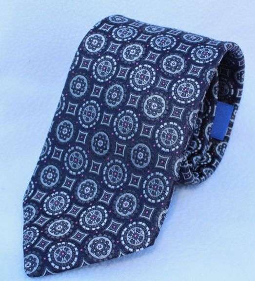 Fine Quality Italian Hand Made Silk Tie By Galante