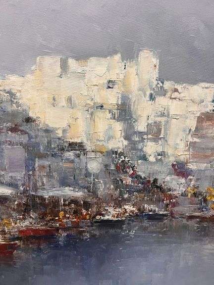 Georgous Painting of Views from the Italian Coast