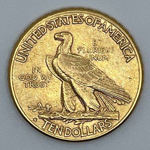Gold Indian Ten Dollar 1912 Coin