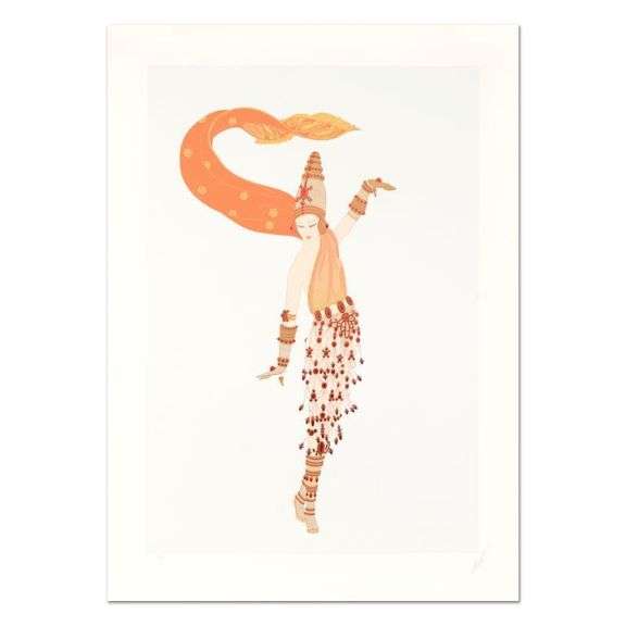 Arabian Nights by Erte