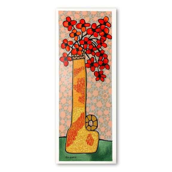 Red Flowers by Ben Simhon