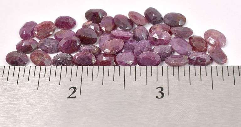 Lovely Collection of 27.00CTW Ruby Parcel of Different Sizes