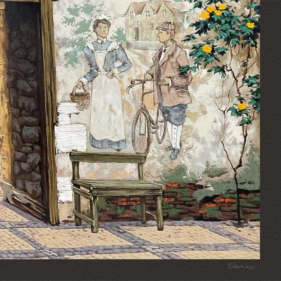 Via Leccosa (White) by Viktor Shvaiko