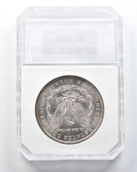 1885-O Morgan Silver Dollar MS65+ PCI Beautifully Toned