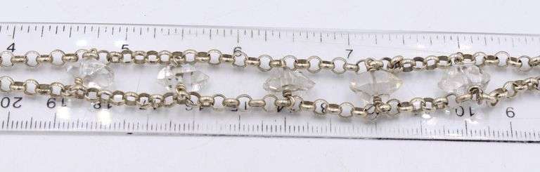Group lot of vintage 925 sterling silver bracelets