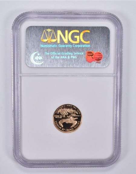 2006-W $5 American Gold Eagle 1/10 Oz Gold PF70 UCAM NGC