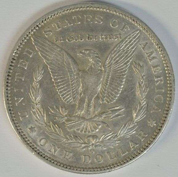 Lovely scarce Choice AU 1892-O Morgan Silver Dollar. Nice