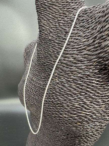 Sterling Silver Diamond-Cut Wheat Chain 2mm Solid 925 Unique Spiga Necklace 24"