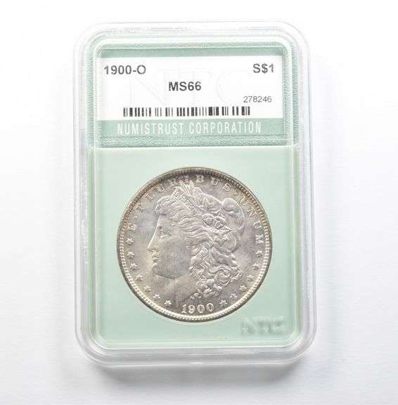 1900-O Morgan Silver Dollar MS66 NTC