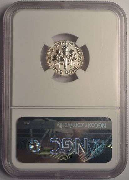 2018-S Silver Reverse Proof Roosevelt Dime NGC PF70