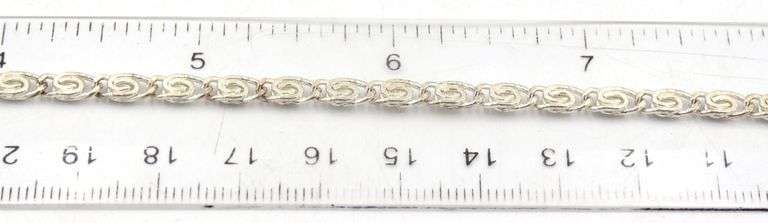 Group lot of 5 Vintage 925 sterling silver bracelets