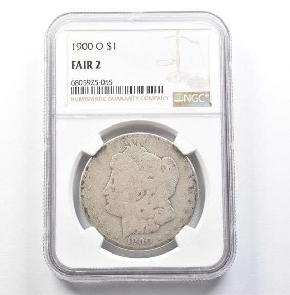 1900-O Morgan Silver Dollar Fair 2 NGC Lowball