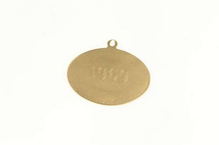 14K Yellow Gold 1969 Baltimore Orioles World Series Charm/Pendant