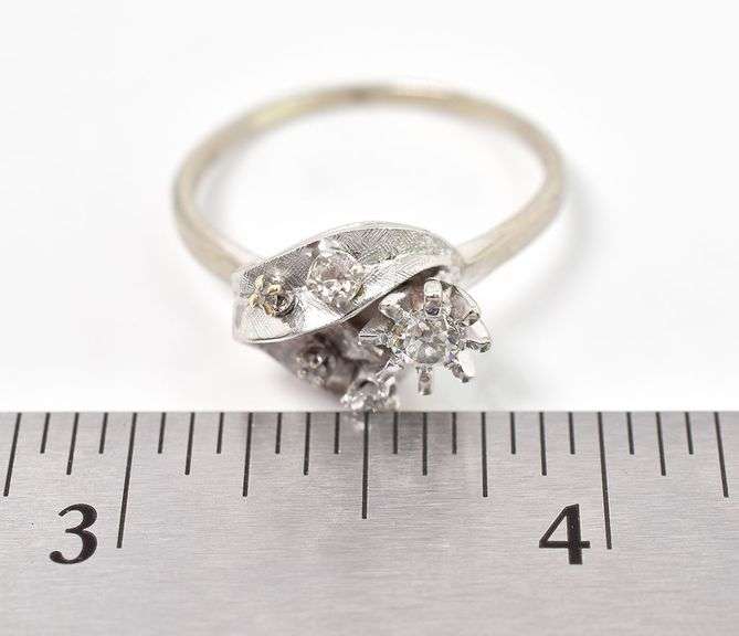 Angelic 14K White Gold Diamond Ring